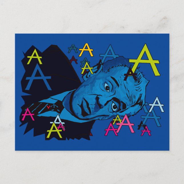 Carte Postale Jorge Luis Borges (Devant)