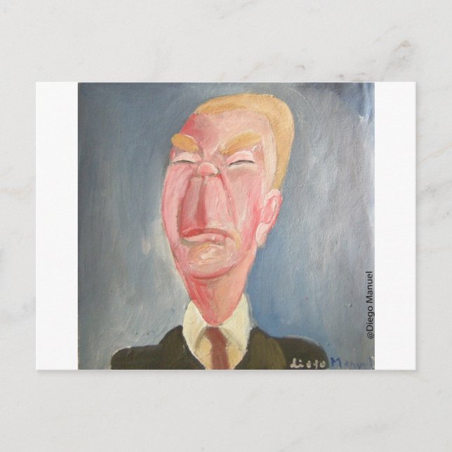 Carte Postale Jorge Luis Borges (Devant)