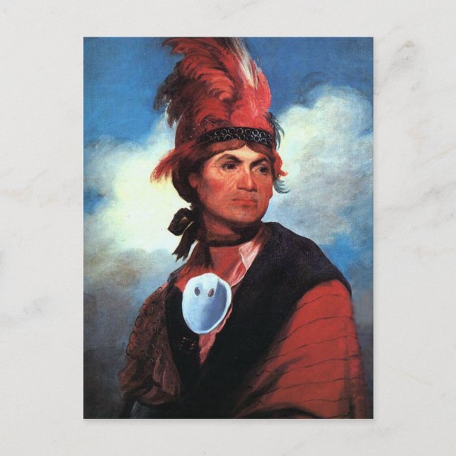Carte Postale Joseph Brant (Devant)