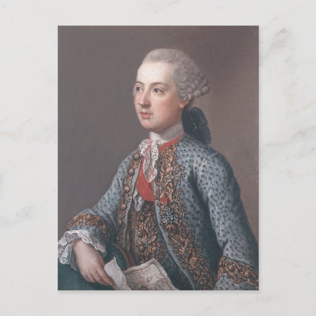 Carte Postale Joseph II  Empereur du Saint-Empire romain et Roi  (Devant)