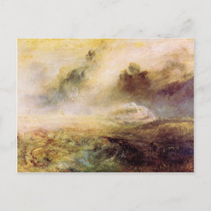 Carte Postale Joseph Mallord Turner - Mer rugueuse avec épave