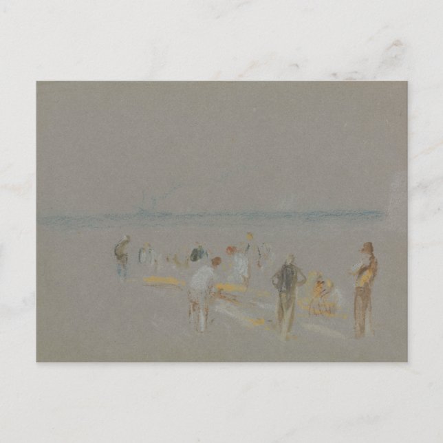Carte Postale Joseph Mallord William Turner - Cricket sur (Devant)