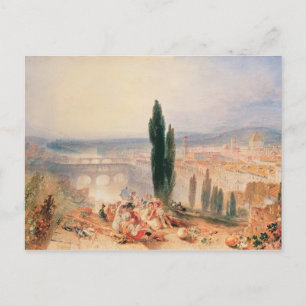 Carte Postale Joseph Mallord William Turner   Florence de près