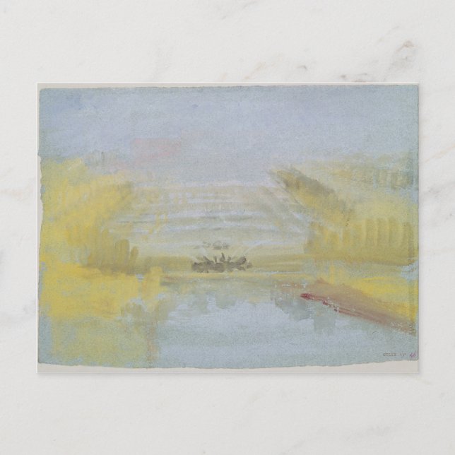 Carte Postale Joseph Mallord William Turner | Fontaines à V (Devant)