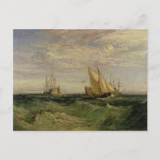 Carte Postale Joseph Mallord William Turner | La confluence de (Devant)