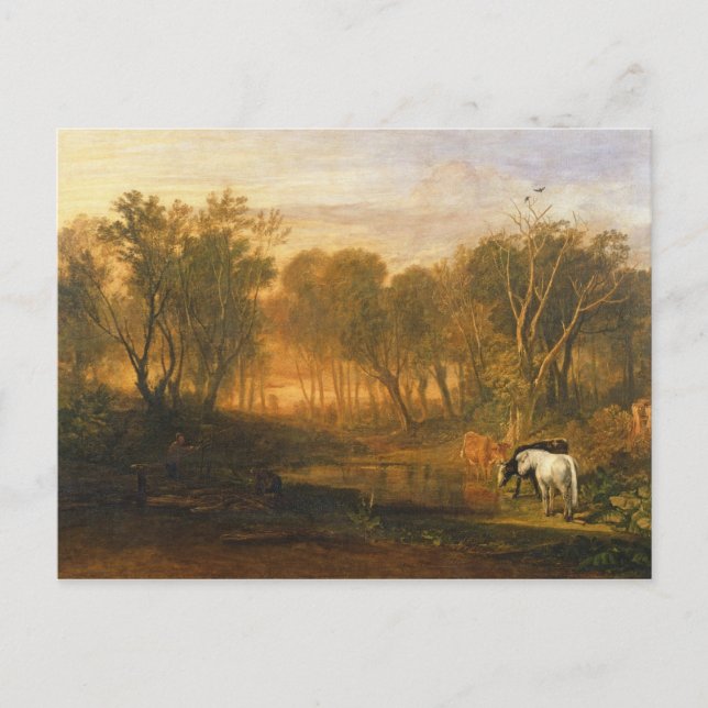 Carte Postale Joseph Mallord William Turner | La forêt de Bere (Devant)