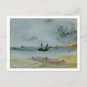Carte Postale Joseph Mallord William Turner Navire terrestre,