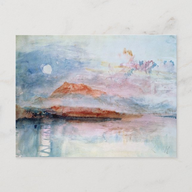 Carte Postale Joseph Mallord William Turner | Righi, après 1830 (Devant)