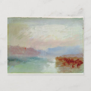 Carte Postale Joseph Mallord William Turner   Scène fluviale, 18