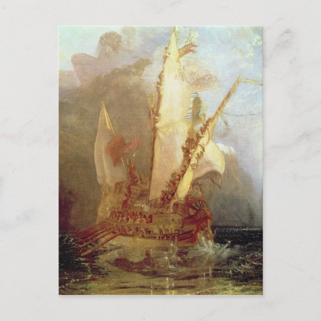 Carte Postale Joseph Mallord William Turner | Ulysse Deriding P (Devant)