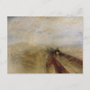 Carte Postale Joseph Mallord William Turner Vapeur de pluie et