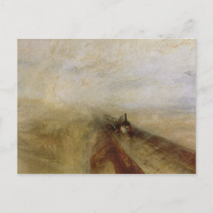 Carte Postale Joseph Mallord William Turner Vapeur de pluie et