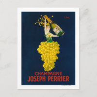 Joseph Perrier Champagne Poster promotionnel