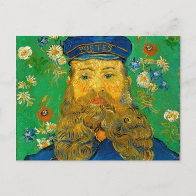 Carte Postale Joseph Roulin - Van Gogh - c1889 (Devant)