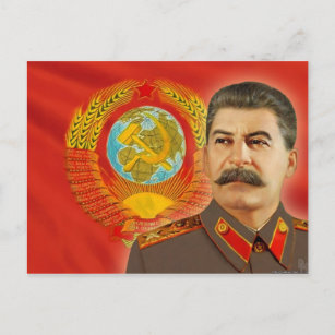 Carte Postale Joseph Stalin