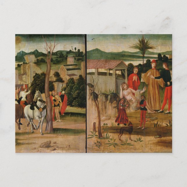 Carte Postale Joshua aux murs de Jéricho (Devant)