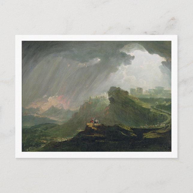 Carte Postale Joshua Commanding the Sun to Stand Still Upon Gibe (Devant)