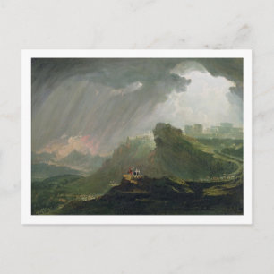 Carte Postale Joshua Commanding the Sun to Stand Still Upon Gibe