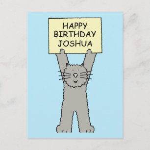 Carte Postale Joshua Joyeux anniversaire