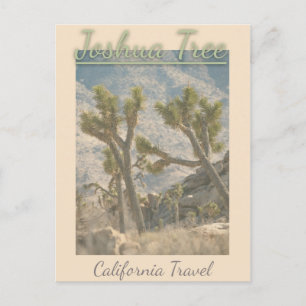 Carte Postale Joshua Tree California Vintage voyage