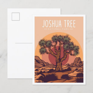 Carte Postale Joshua Tree National Park California USA Travel