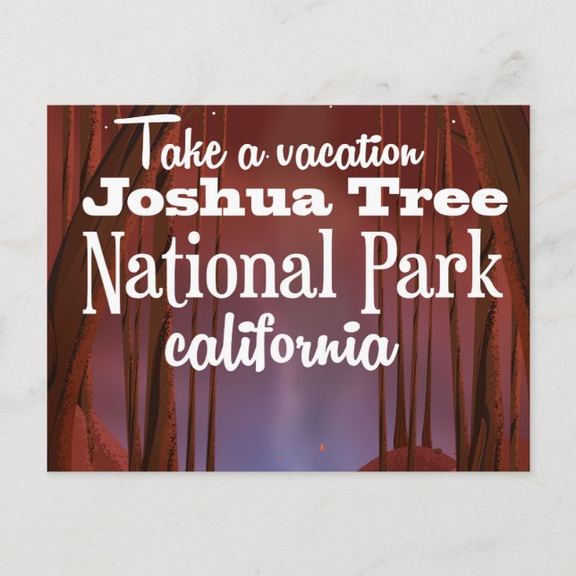 Carte Postale Joshua Tree National Park, Californie Voyage (Devant)