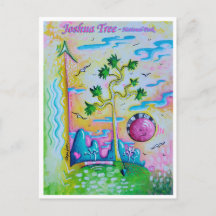 Carte postale Joshua Tree National Park Travel Art