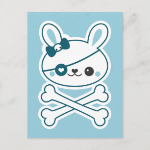 Carte Postale Jote Lapin Pirate