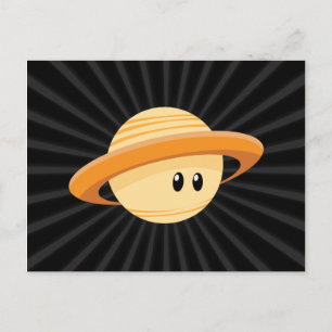 Carte Postale Jote Saturn Planet