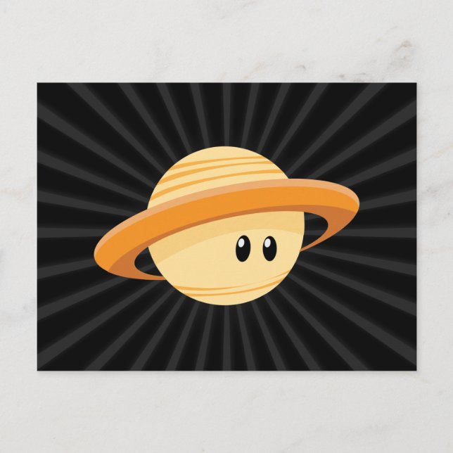 Carte Postale Jote Saturn Planet (Devant)
