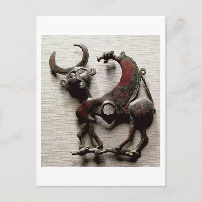 Carte Postale Jouée de mors de cheval en forme d'humain (Devant)