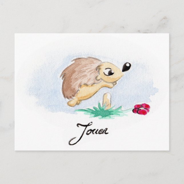 Carte Postale Jouer (Devant)