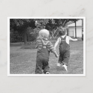 Carte Postale Jouer à Twin Toddlers