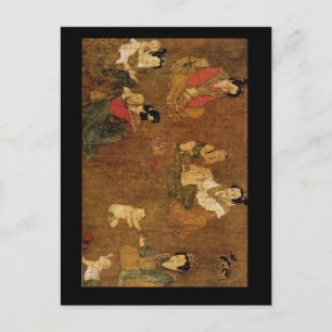 Carte Postale Jouer avec les bébés', artiste inconnu_L'Orient