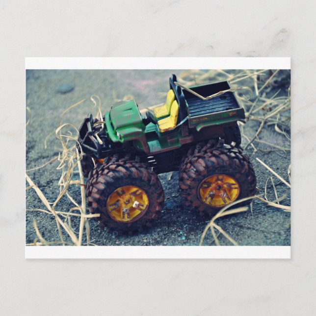Carte Postale Jouet John Deer pour enfant (Devant)