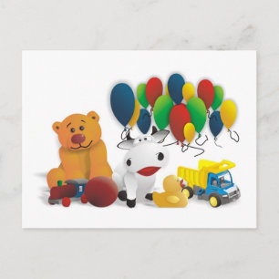 Carte Postale Jouet pour enfants