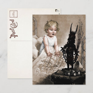 Carte postale Jouet vintage Krampus