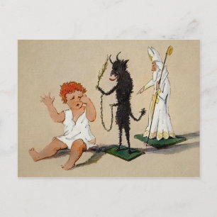 Carte Postale Jouet vintage Krampus