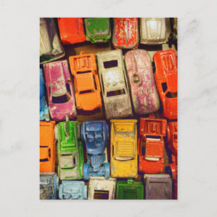 Carte Postale Jouet voiture Junkyard