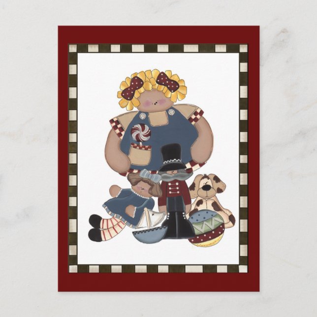 Carte Postale Jouets (Devant)