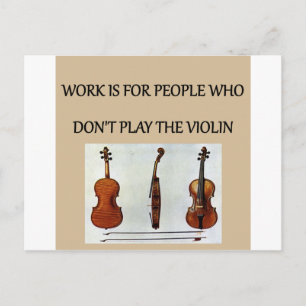 Carte Postale jouets de violon cadeaux t-shirts