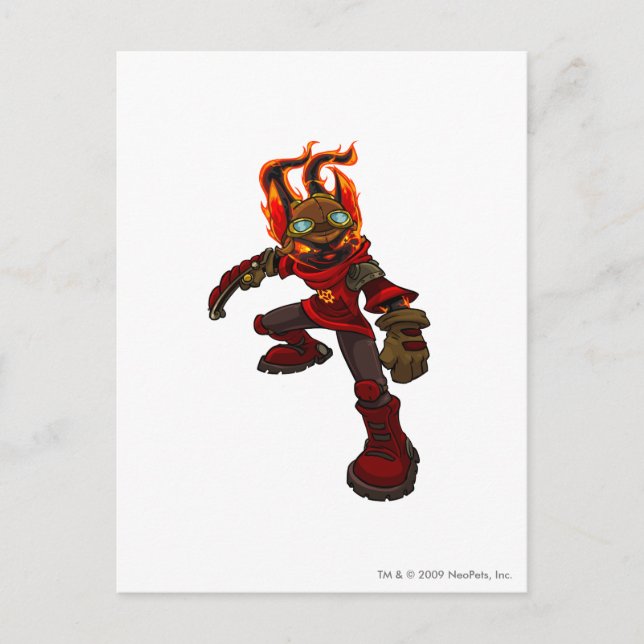 Carte Postale Joueur Acara Moltara (Devant)