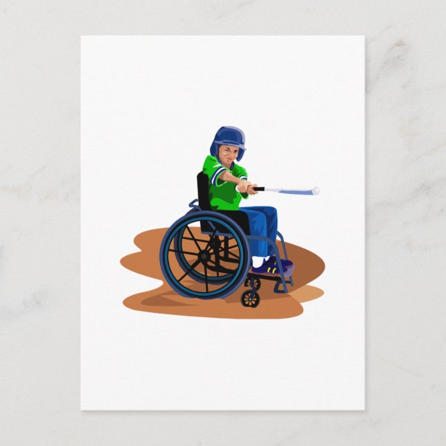Carte Postale Joueur de baseball (Devant)