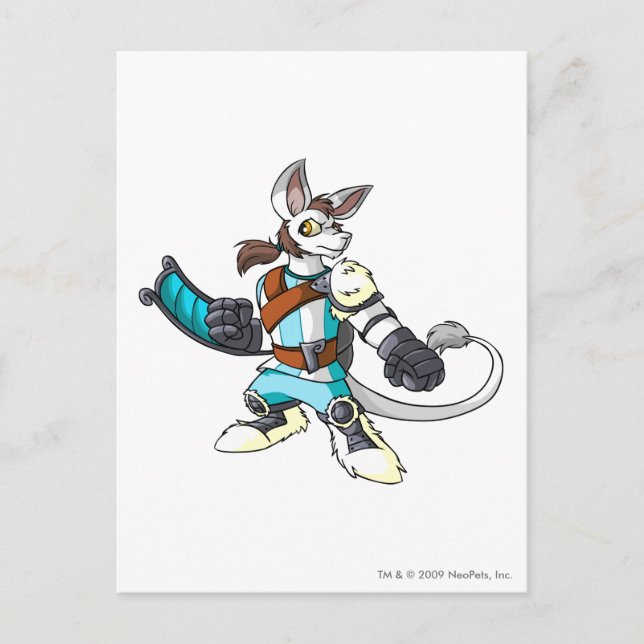 Carte Postale Joueur de Bori Terror Mountain (Devant)