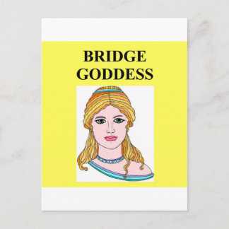 Carte Postale joueur de jeu de passerelle dupliqué