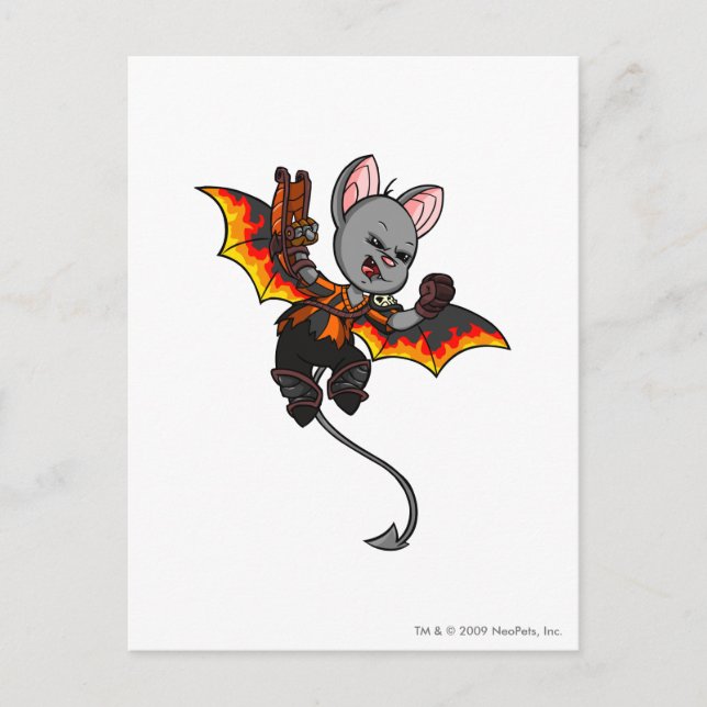 Carte Postale Joueur de Korbat Haunted Woods (Devant)