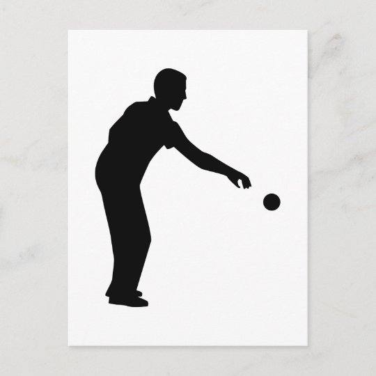 Carte Postale Joueur De Petanque Zazzle Fr