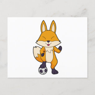 Carte Postale Joueur de soccer Fox Soccer