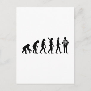 Carte Postale Joueur Evolution Accordion
