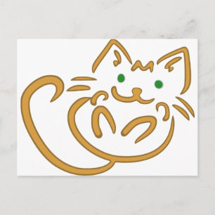 Carte Postale Joueur Kitty